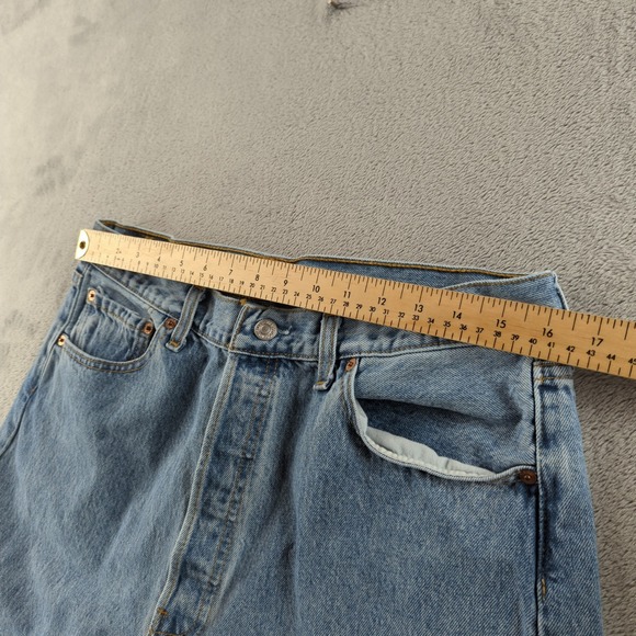 Vintage Levis 501 Jeans Mens 36x32 (Fits 34x31) Blue Light Wash 2001 Y2K Canada - Picture 7 of 12